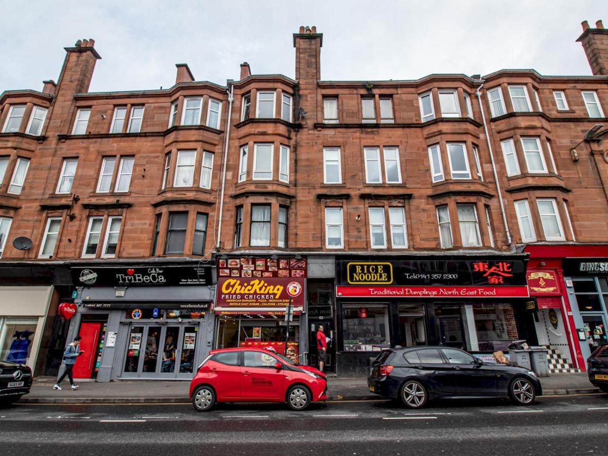 Modern 1Br Apartment In Heart Of West End Glasgow Bagian luar foto